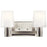 Kichler Adani 14.5" 2 Light Vanity, Brushed Nickel/Opal Glass