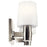 Kichler Adani 14.5" 2 Light Vanity, Brushed Nickel/Opal Glass