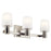 Kichler Adani 24" 3 Light Vanity, Brushed Nickel/Opal Glass - 55176NI