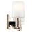 Kichler Adani 24" 3 Light Vanity, Polished Nickel/Opal Glass