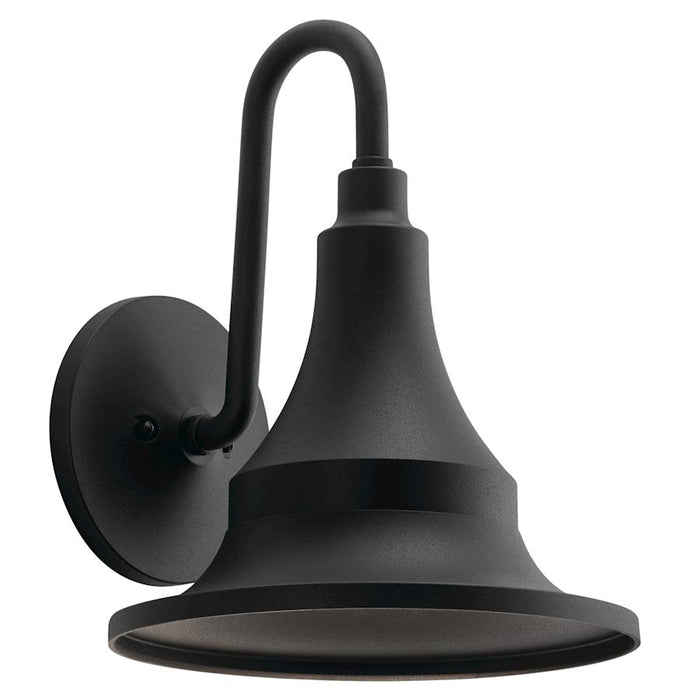 Kichler Hampshire Outdoor 12" 1 Light Wall Sconce, Textured Black - 59055BKT