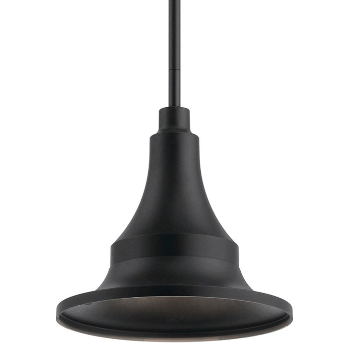 Kichler Hampshire Outdoor 1 Light Pendant, Textured Black