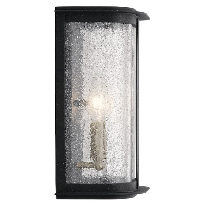 Kichler Timmin Outdoor 2 Light Wall Sconce, Distressed Black