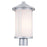 Kichler Lombard 1 Light Outdoor Post Lantern, Brushed Aluminum - 59101BA