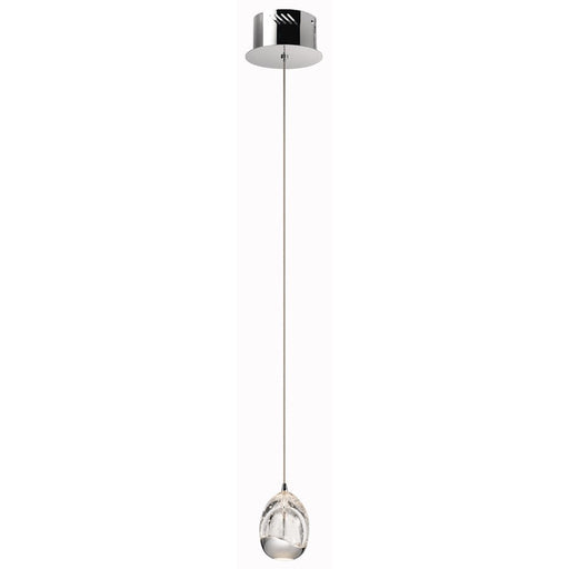 Kichler Lavinia LED Mini Pendant, Chrome - 83378