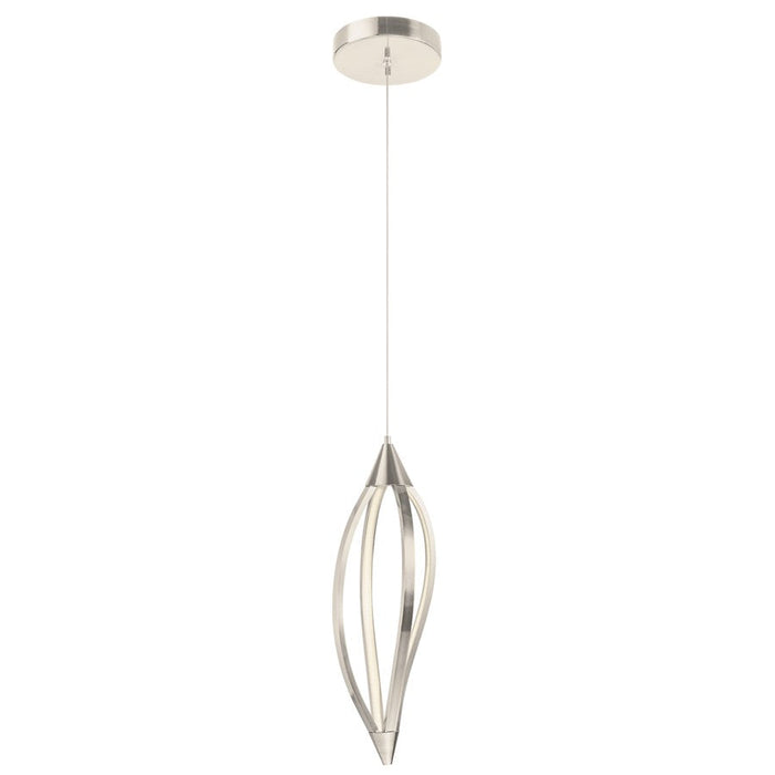 Kichler Meridian LED Mini Pendant, Brushed Nickel - 83392