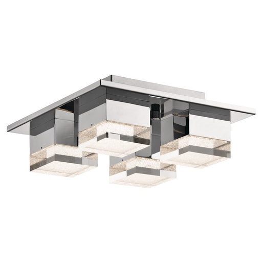 Kichler Gorve LED Flush Mount, Chrome - 83602