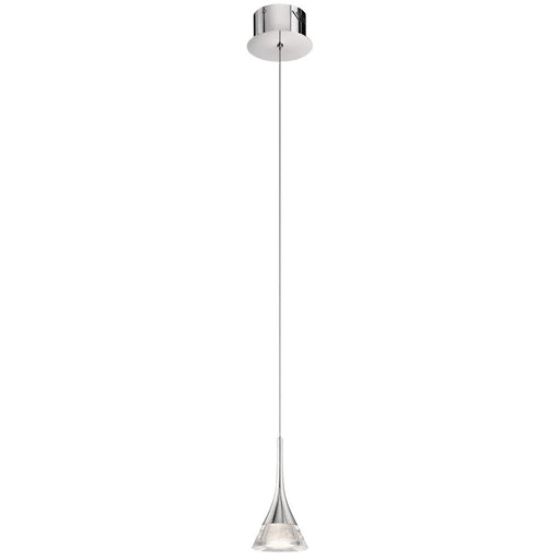 Kichler Kabru LED Mini Pendant, Chrome - 83721