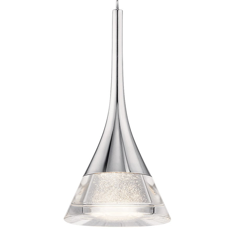 Kichler Kabru LED Mini Pendant, Chrome