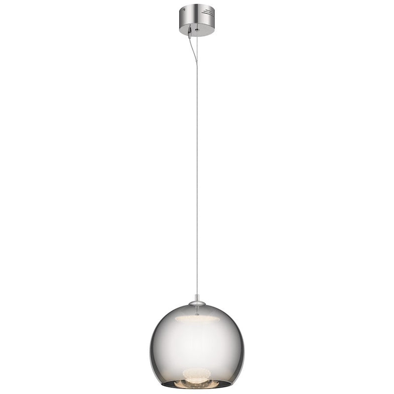 Kichler Rendo LED 11" Mini Pendant, Chrome - 83791