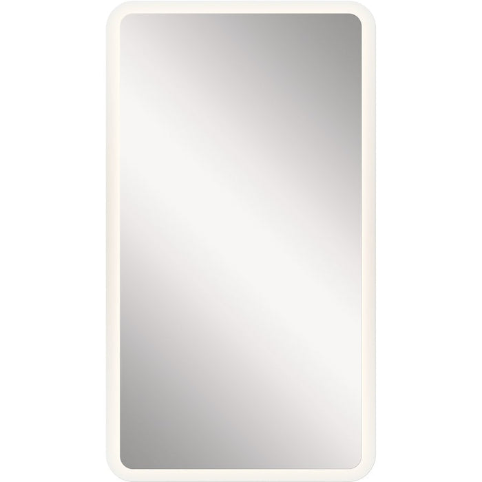 Kichler Signature LED Mirror, Frosted Edge