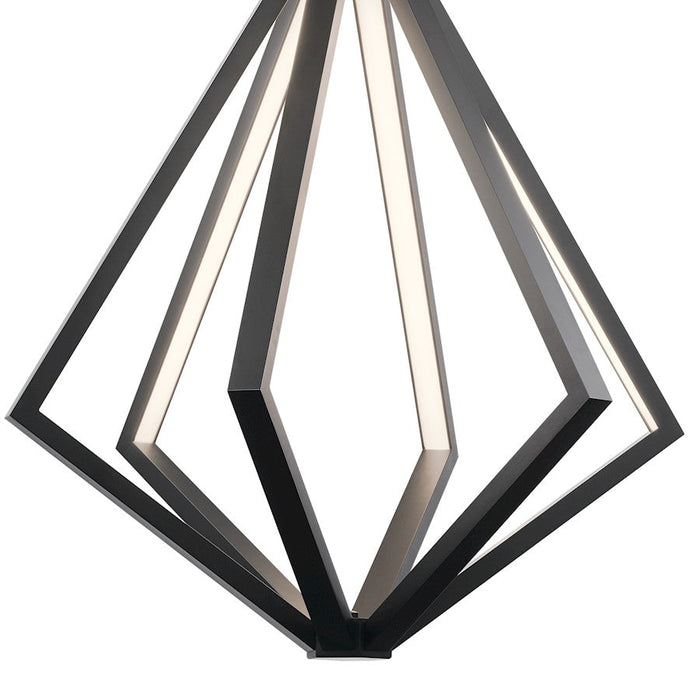 Kichler Everest Chandelier, LED, Matte Black