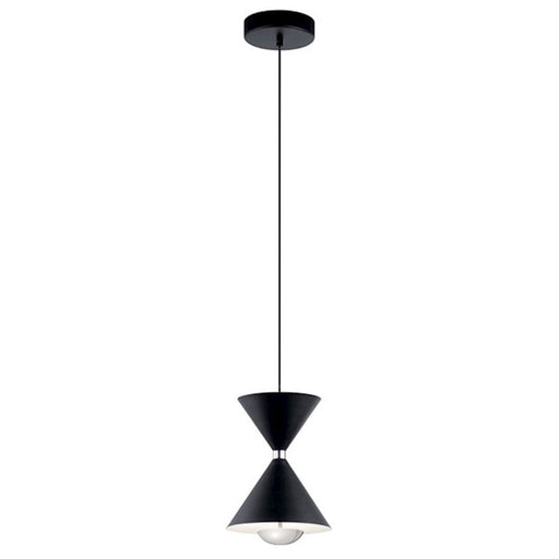 Kichler Kordan LED 7" Mini Pendant, Matte Black - 84112