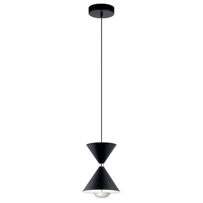 Kichler Kordan LED 7" Mini Pendant, Matte Black - 84112