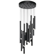 Kichler Soho Cluster 24 Light Pendant, LED, Black - 84116