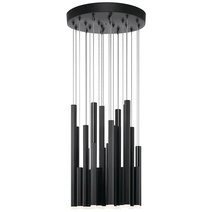 Kichler Soho Cluster 24 Light Pendant, LED, Black