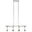 Kichler Ayse Linear 4 Light Chandelier, LED, Matte Black