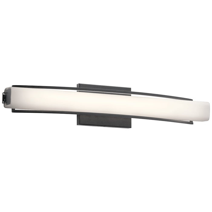 Kichler Rowan 25" Linear Bath Light, LED, Matte Black - 84129