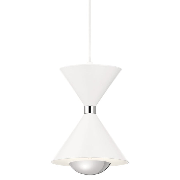 Kichler Kordan LED 6" Mini Pendant, Matte Black