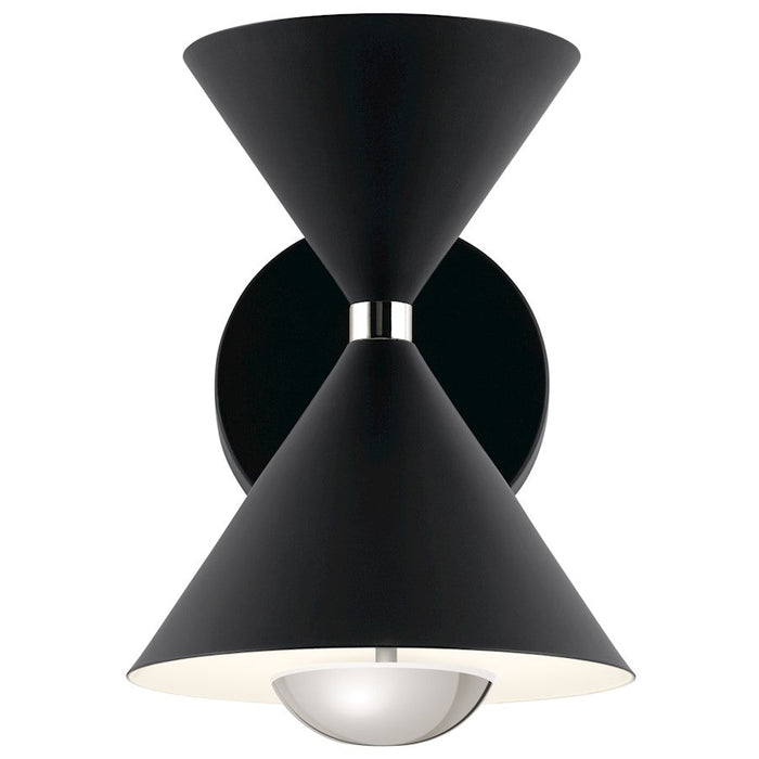 Kichler Kordan LED Wall Sconce, Matte Black