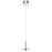 Kichler Korfu LED Mini Pendant, Chrome - 84141