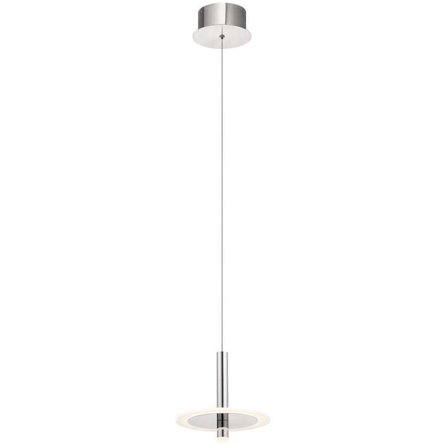 Kichler Korfu LED Mini Pendant, Chrome - 84141