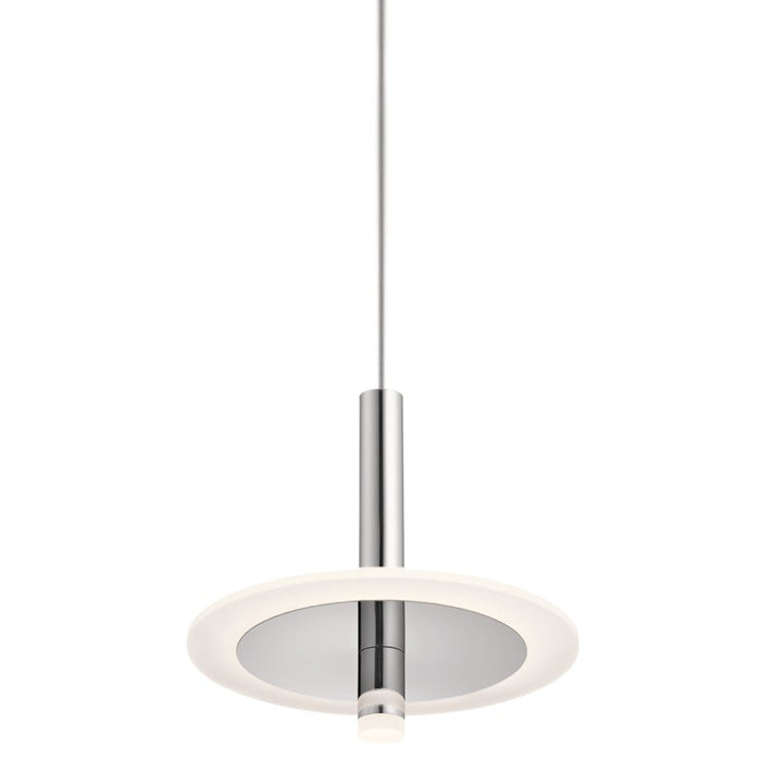 Kichler Korfu LED Mini Pendant, Chrome