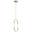 Kichler Delsey Mini Pendant, LED, Champagne Gold - 84150