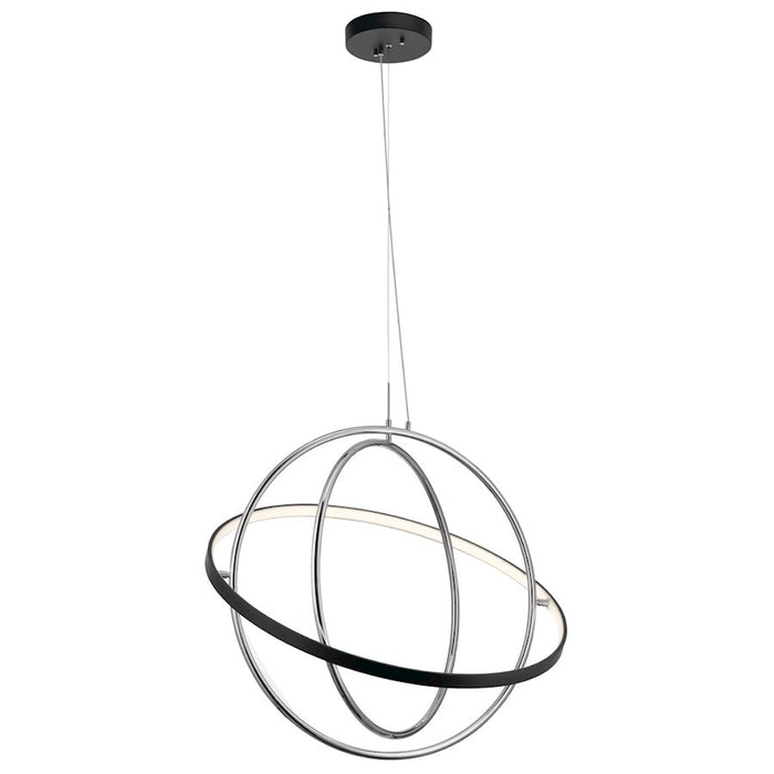 Kichler Arvo Chandelier, LED, Matte Black