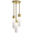 Kichler Sorno Cluster 3 Light Pendant, LED, Champagne Gold - 84195