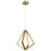 Kichler Everest 4 Light Pendant, LED, Champagne Gold - 84198