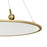 Kichler Jovian 1 Light Edgelit Chandelier