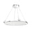 Kichler Jovian 1 Light Edgelit Chandelier, Chrome - 84314CH