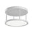 Kichler Lavi 1 Light Semi Flush Mount, White - 84319WH