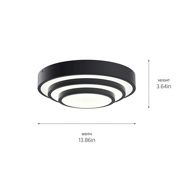 Kichler Dombard 1 Light Flush Mount