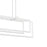 Kichler Jestin 3 Light 9" Linear Chandelier