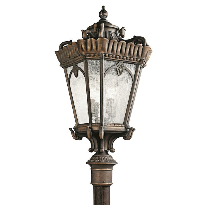 Kichler Tournai 37.5" 4 Light Outdoor Post Light, Londonderry - 9565LD