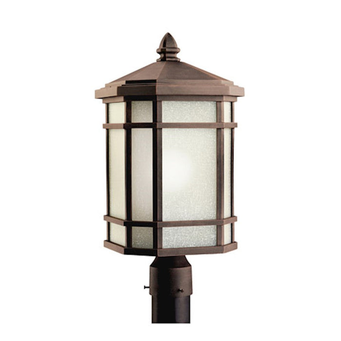 Kichler Cameron 1 Light Outdoor Post Light, Prairie Rock - 9902PR