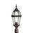 Kichler Townhouse 1 Light Outdoor Post Mount, Tannery Bronze - 9992TZ