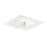 Kichler Direct To Ceiling Recessed Downlight, Rd, White/Frosted