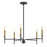 Lark Hux 1 Light Medium Single Tier Chandelier, Black