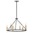 Lark Lazlo Single Tier Chandelier, Black