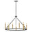 Lark Lazlo Single Tier Chandelier, Black