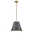 Lark Blake 1 Light 10" Pendant, French Gray - 83527FY