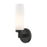 Livex Aero 1 Light ADA Wall Sconce, Black - 10103-04