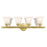 Livex Neptune 4 Light Bath Vanity, Polished Brass/Alabaster - 1064-02