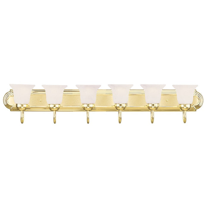 Livex Lighting Riviera Bath Light, Polished Brass