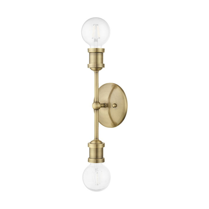 Livex Lansdale 2 Light ADA Vanity Sconce