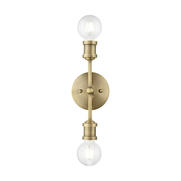 Livex Lansdale 2 Light ADA Vanity Sconce