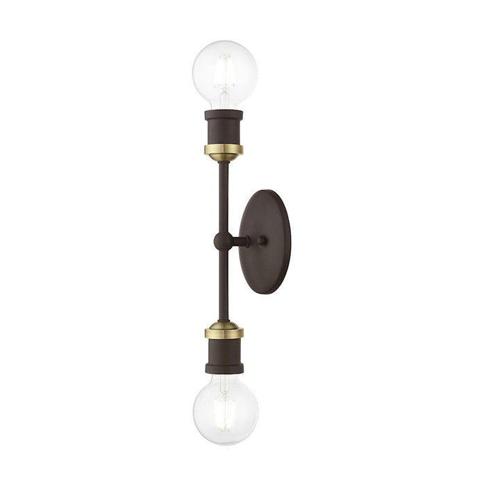 Livex Lansdale 2 Light ADA Vanity Sconce